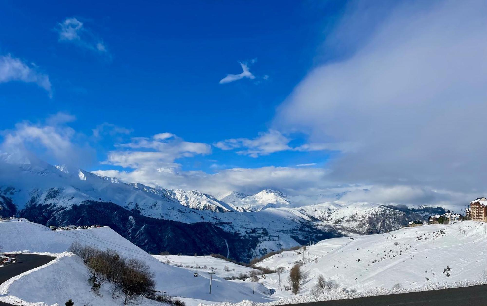 Grand Appartement Peyra'Good Tout Equipe Linge De Lit Et De Toilette Inclus - 8 Couchages - Station Peyragudes - Vue Montagne - 2 Balcons-Terrasses Germ Экстерьер фото